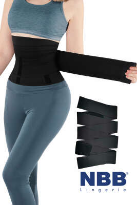 NBB Sarma Bel Korsesi Siyah - Thumbnail