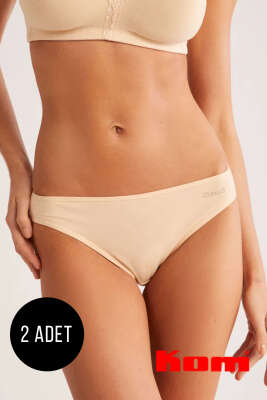 Kom Basic 2'li Külot Ten - Thumbnail