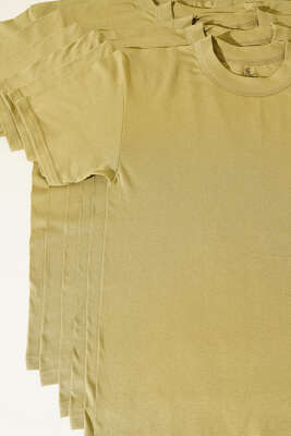 Cennetoğlu 6'lı Erkek Bisiklet Yaka Fanila Yeni Haki - Thumbnail