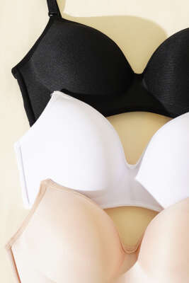 Balensiz Yok Gibi 3'lü Sütyen Asorti 1 - Thumbnail