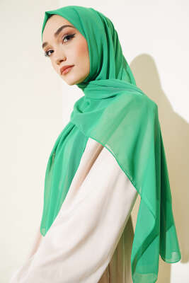 Pazarium - Multi Şifon Şal Zaraf Serisi Benetton