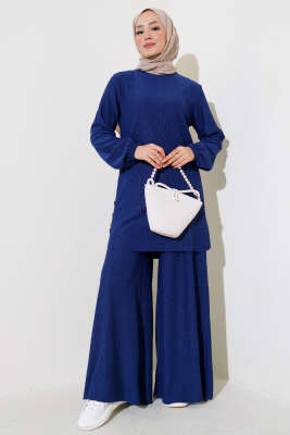 Yanları Düğme Detaylı İkili Takım Parlement - Thumbnail