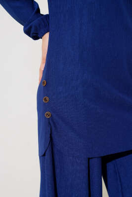 Yanları Düğme Detaylı İkili Takım Parlement - Thumbnail