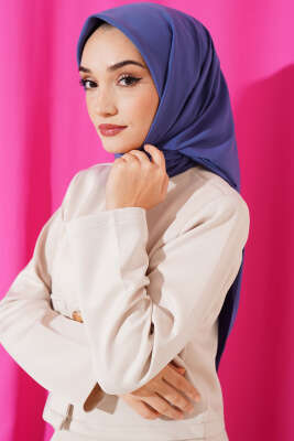 Pazarium - Medine İpeği Eşarp İndigo