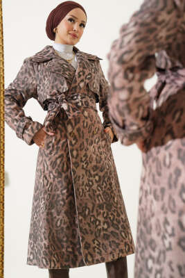 Pazarium - Karışık Desen Kuşaklı Kaban Taba