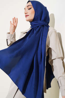 Pazarium - Halka Desen Jakar Şal Parlement