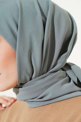 Medine İpeği Eşarp Nil Yeşili - Thumbnail