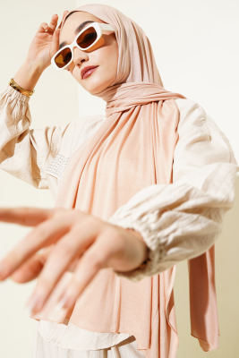 Pazarium - 	 Penye Şal Şeftali