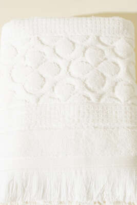 Mısır El Yüz Havlusu Ekru - Thumbnail