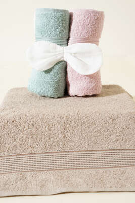 Betüş El Havlusu Vizon - Thumbnail