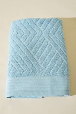 Milenyum Banyo Havlusu Mavi - Thumbnail