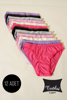 Pazarium - Tutku Bayan 12'li İzel Bikini Kombin