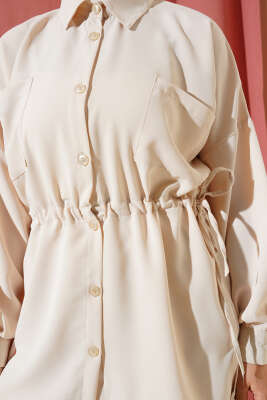 Bel Tünelli Bağcıklı Linda İkili Takım Taş - Thumbnail