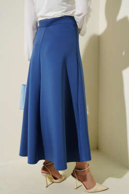 Uzun Scuba Etek İndigo - Thumbnail