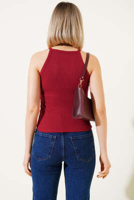 Kaşkorse Askılı Body Nar Çiçeği - Thumbnail