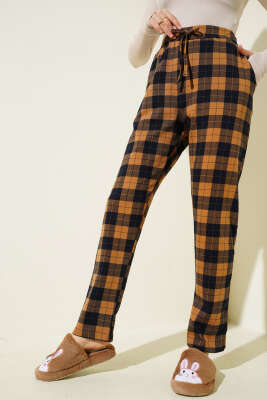 Kadın Versa Pijama Alt Camel - Thumbnail