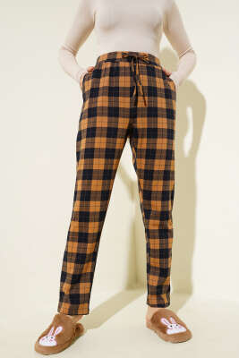 Kadın Versa Pijama Alt Camel - Thumbnail