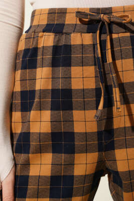 Kadın Versa Pijama Alt Camel - Thumbnail