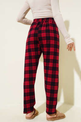 Kadın Versa Pijama Alt Bordo - Thumbnail