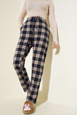 Kadın Versa Pijama Alt Bej - Thumbnail