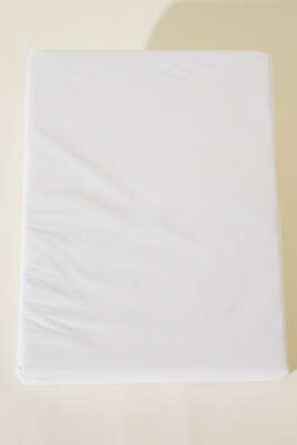 Sıvı Geçirmez Tek Kişilik Alez Beyaz - Thumbnail