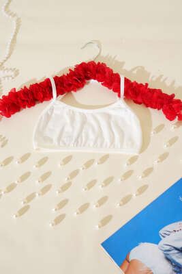 Askılı Petsiz Büstiyer Ekru - Thumbnail