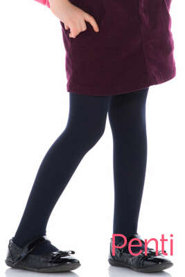 Pazarium - Penti Micro 40 Den Kız Çocuk Külotlu Çorap 66 Lacivert