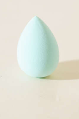 Pazarium - Yumurta Model Makyaj Süngeri Yeşil