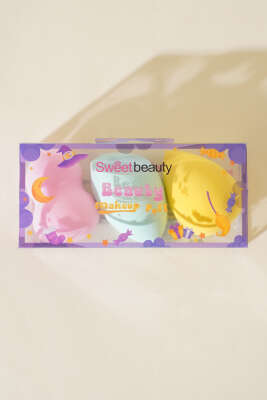 3'lü Makyaj Sünger Seti Asorti 1 - Thumbnail