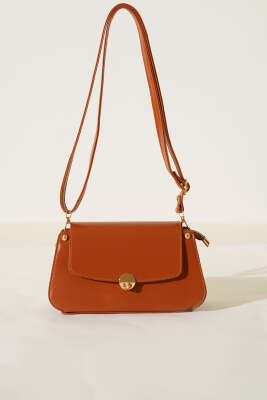 Kilitli Fermuarlı Çanta Taba - Thumbnail