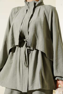 Bolero Detaylı İkili Takım Nefti - Thumbnail