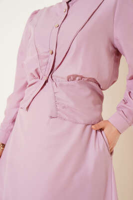 V Alerli Ceketli Jile Takım Pudra - Thumbnail