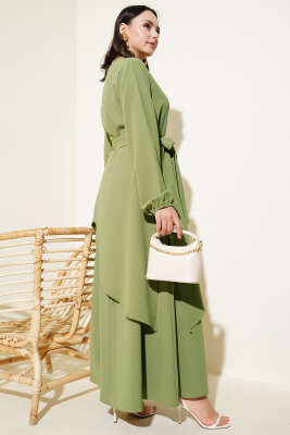 Bel Kuşaklı İkili Takım Çağla Yeşili - Thumbnail