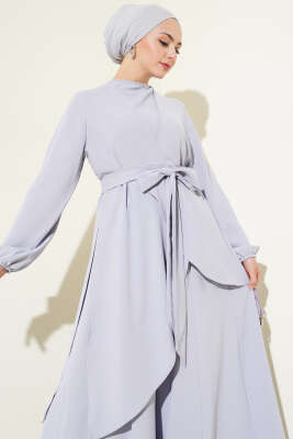 Bel Kuşaklı İkili Takım Lila - Thumbnail