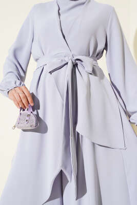 Bel Kuşaklı İkili Takım Lila - Thumbnail