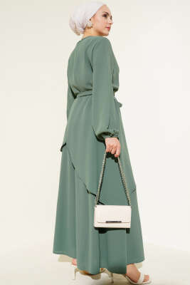 Bel Kuşaklı İkili Takım Haki - Thumbnail