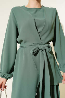 Bel Kuşaklı İkili Takım Haki - Thumbnail