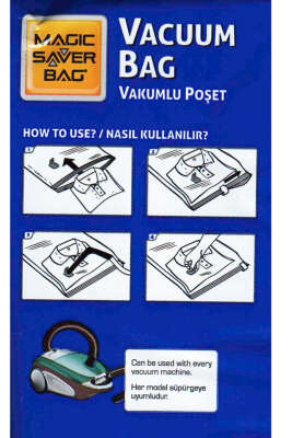 Vakumlu Hurç XXL Şeffaf - Thumbnail