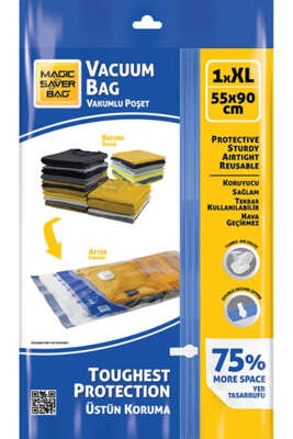 Pazarium - Vakumlu Hurç XL Şeffaf