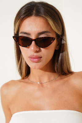 Pazarium - Bona Serisi Gözlük Leopar