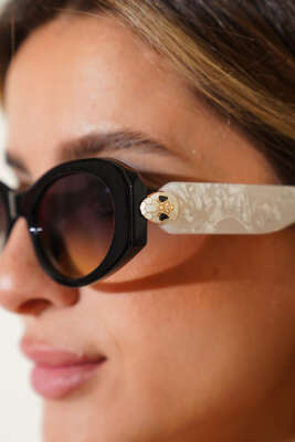 Camenta Serisi Gözlük Beyaz - Thumbnail