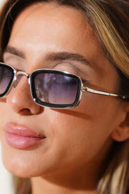 Sentius Serisi Gözlük Siyah Gümüş - Thumbnail