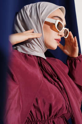 Pazarium - Basic Eşarp Bej -67