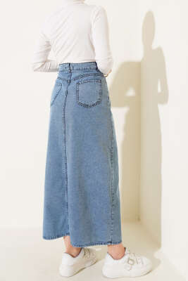 Cepli Kot Etek Kot Mavisi - Thumbnail