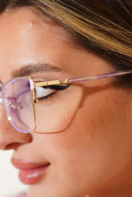 Evenos Serisi Gözlük Lila - Thumbnail