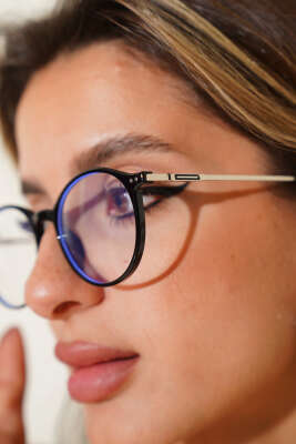 Camilla Serisi Gözlük Siyah - Thumbnail