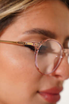 Camilla Serisi Gözlük Pudra - Thumbnail