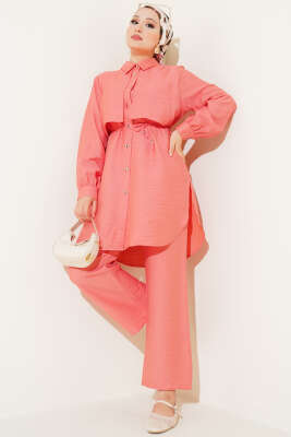 Pazarium - Pelerinli İp Bağcıklı İkili Takım Kiremit