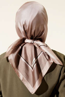 Degrade Twill Eşarp Latte - Thumbnail