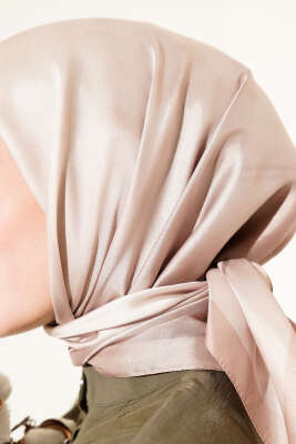 Degrade Twill Eşarp Latte - Thumbnail